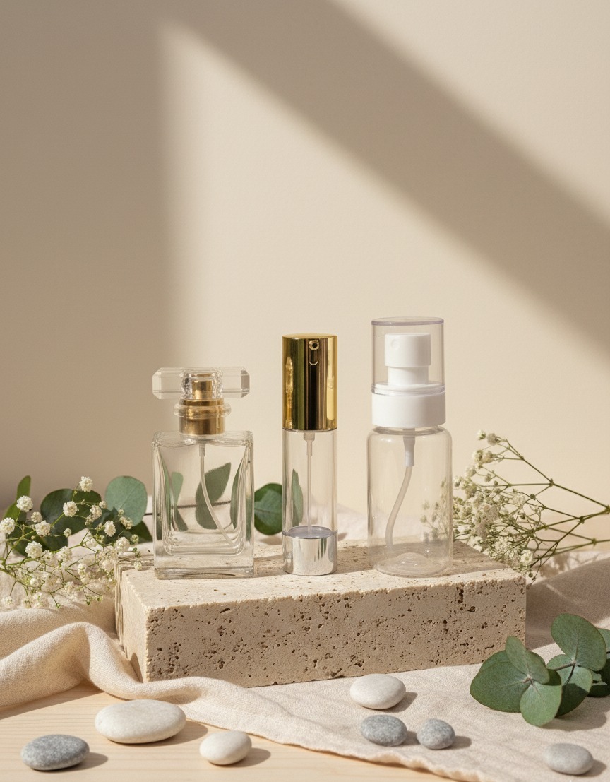 Ilustrasi kategori Fragrance — layanan maklon kosmetik Tahasi Natural Indonesia
